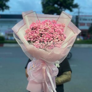 Bó Hoa Dịu Dàng BaBy Hồng