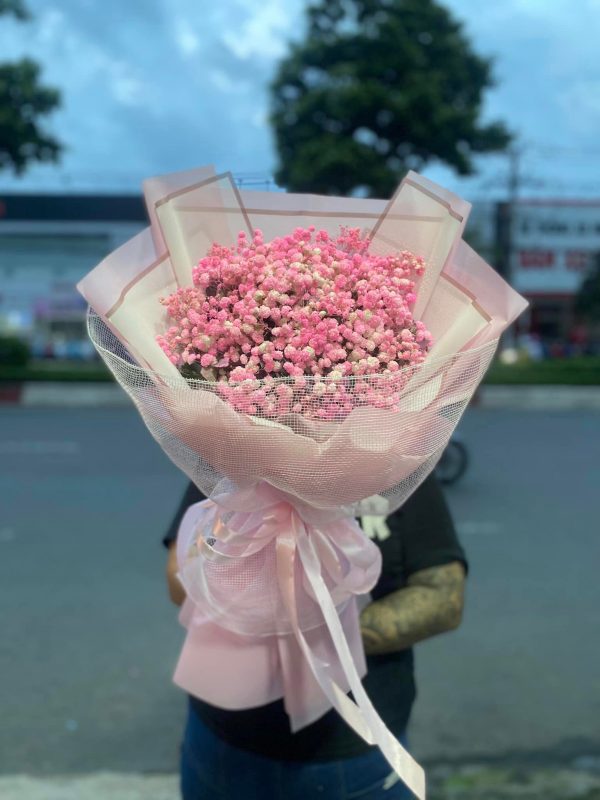 Bó Hoa Dịu Dàng BaBy Hồng