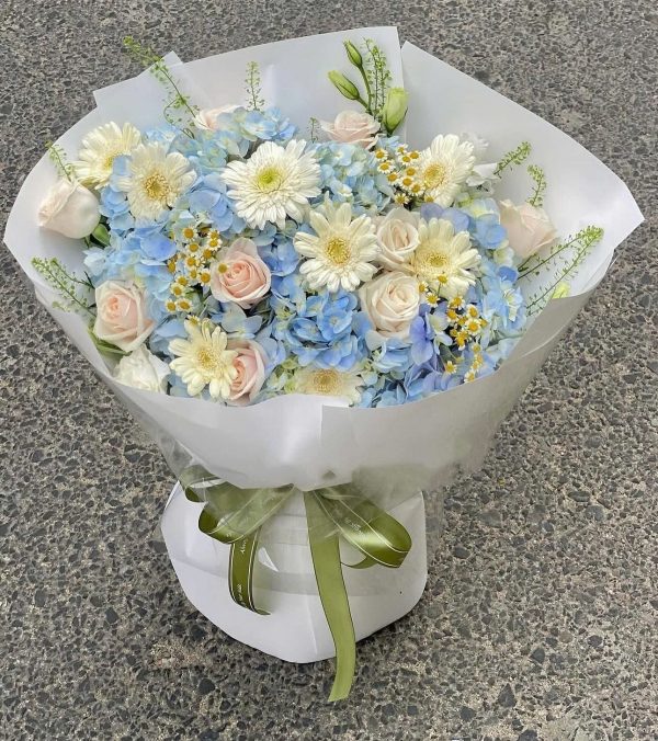 Bó Hoa Mây Trắng Dịu Êm