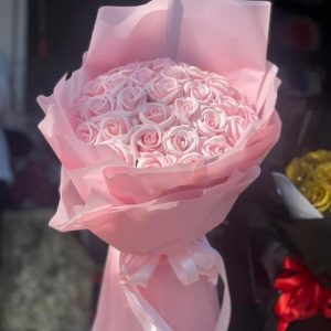 Bó Hoa Sáp Tinh Khôi Một Đoá Hồng