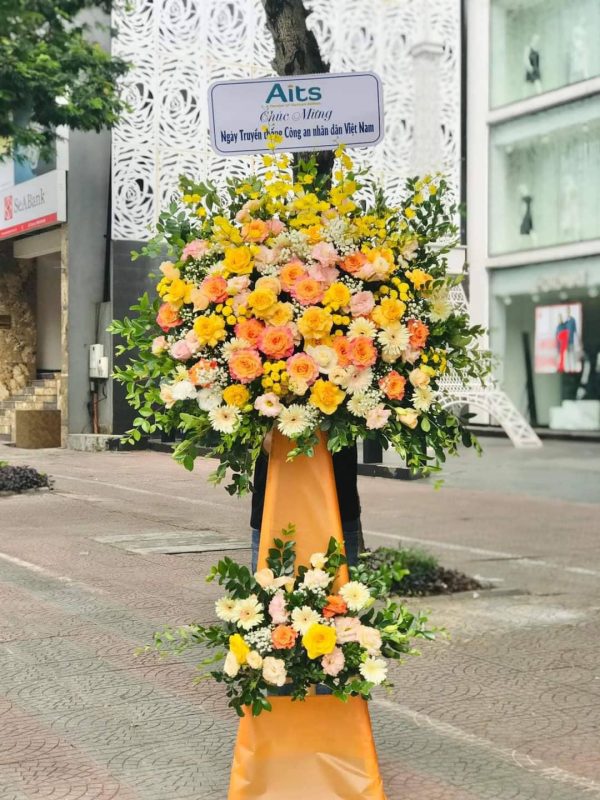 Kệ Hoa Khai Trương - Rạng Danh Vinh Quang