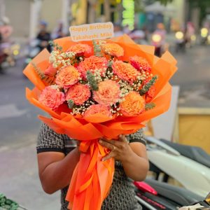 Bó Hoa Nụ Cười Tháng Bảy