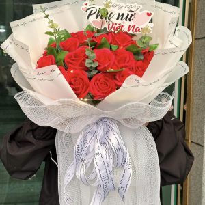 Bó Hoa Sáp Tình Nồng Nàn