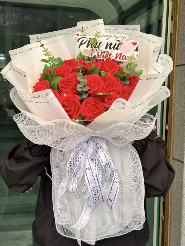 Bó Hoa Sáp Tình Nồng Nàn