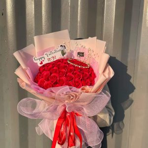 Bó Hoa Sáp Ngọt Ngào Valentine