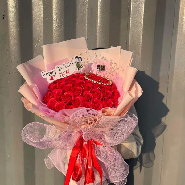 Bó Hoa Sáp Ngọt Ngào Valentine