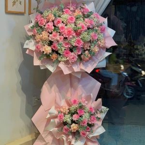 Hoa Khai Trương - Hồng Ái Tinh Khôi