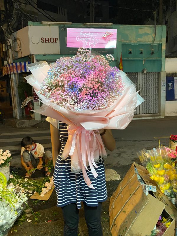 Bó Hoa Cầu Vồng Yêu Thương