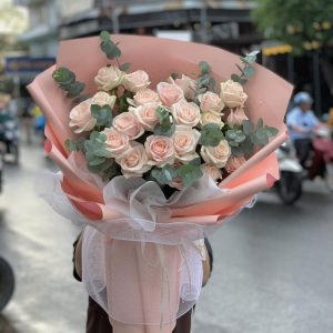 Bó Hoa Thiên Đường Hoa Hồng
