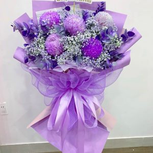 Bó Hoa Vầng Tím Ngọt Ngào