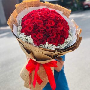 Bó Hoa Hồng Rực Rỡ