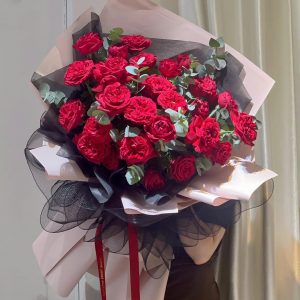 Bó Hoa Trái Tim Rực Rỡ
