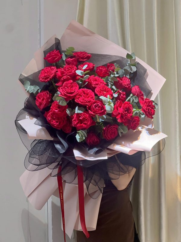 Bó Hoa Trái Tim Rực Rỡ