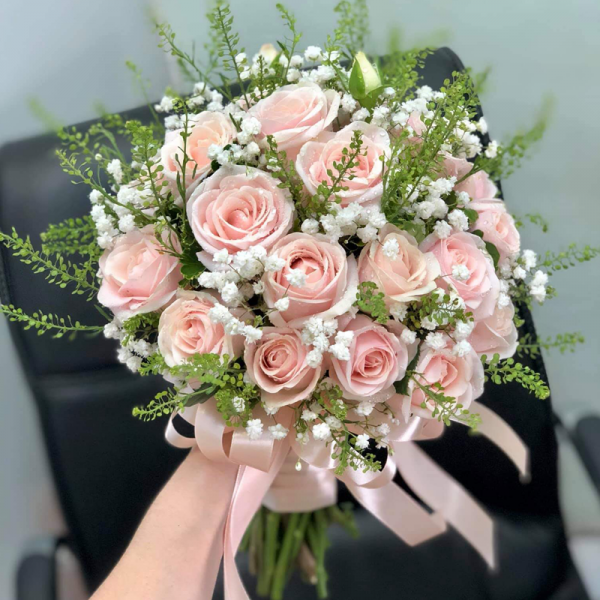 Bó Hoa Cưới Nốt Nhạc Hạnh Phúc