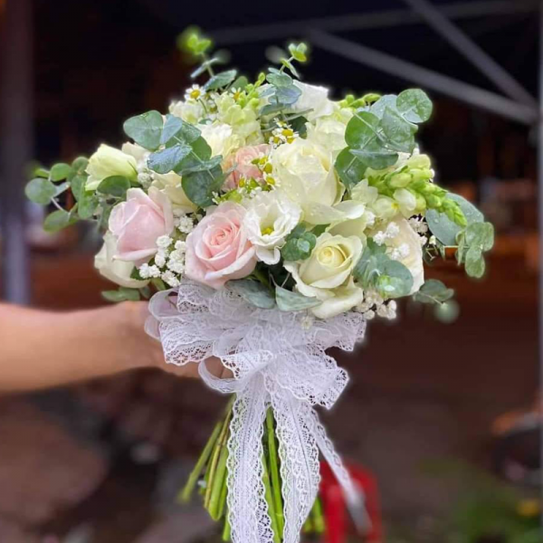 Bó Hoa Cưới Dịu Dàng Như Mây