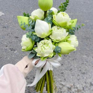 Bó Hoa Cưới Thuần Khiết Vĩnh Cửu