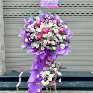 Hoa Khai Trương Tím Huy Hoàng