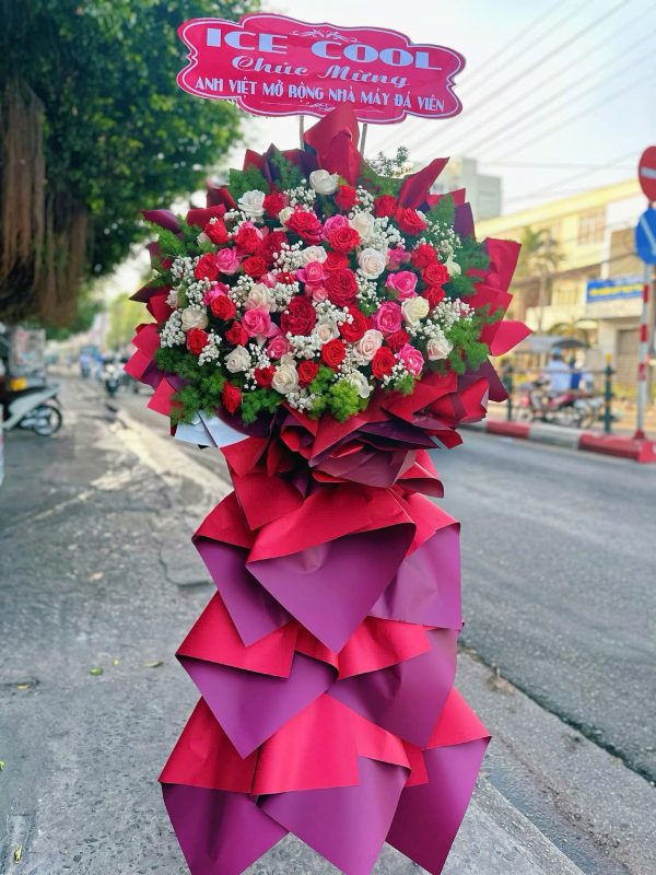 HOA KHAI TRƯƠNG - HOA TƯƠI EUDORA -PHÁT LỘC HỒNG VƯỢNG