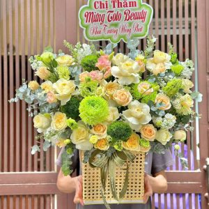 Giỏ Hoa Khởi Sắc Thành Công