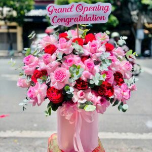 Giỏ Hoa Hồng Sắc Yêu Thương
