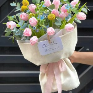 Bó Hoa Tulip Ngọt Ngào