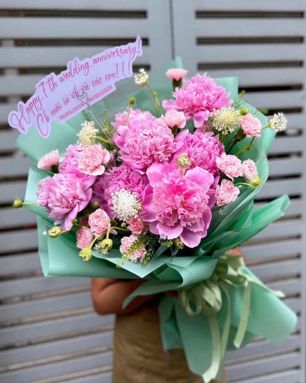 Bó Hoa Hạnh Phúc Ngập Tràn