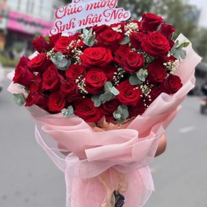 Bó Hoa Tình Yêu Rực Rỡ