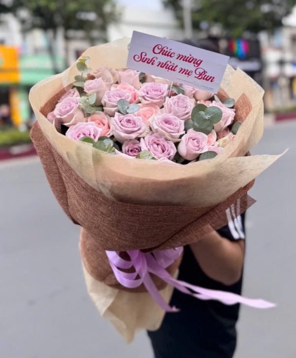 Bó Hoa Hương Tím Dịu Dàng