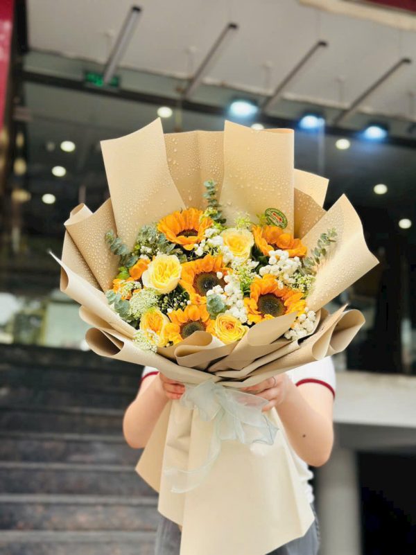 Bó Hoa Rạng Rỡ Ngày Mới