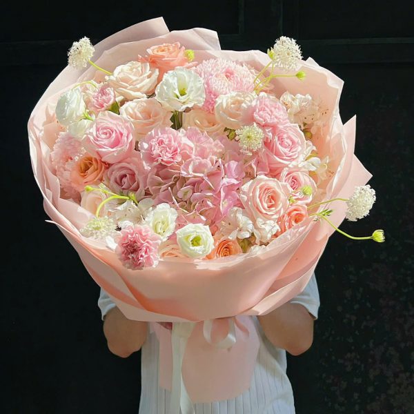 Bó Hoa Pastel Yêu Kiều