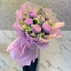 Bó Hoa Giấc Mơ Hoa Tím