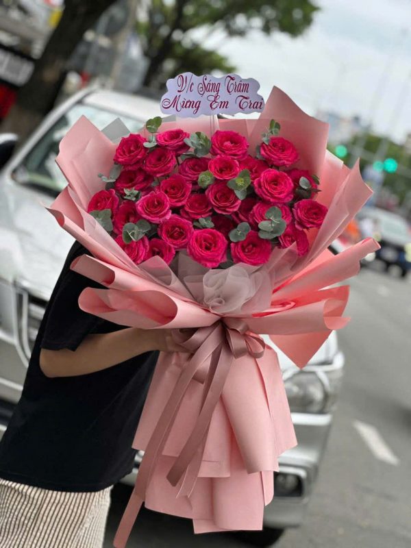 Bó Hoa Chúc Mừng Em Tỏa Sáng