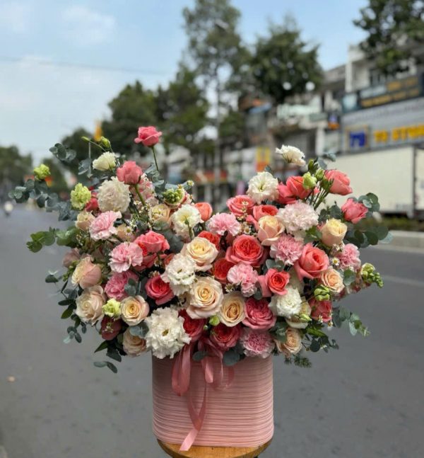 Giỏ Hoa Ngọt Ngào Như Mơ