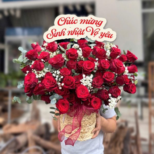 Giỏ Hoa Ngàn Lời Yêu
