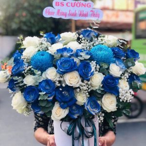 Giỏ Hoa Bình An Trọn Vẹn