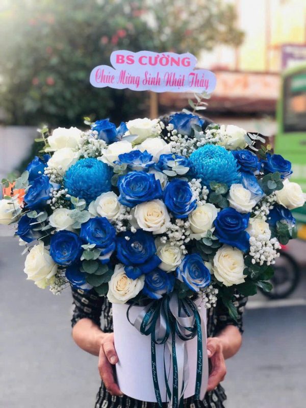 Giỏ Hoa Bình An Trọn Vẹn