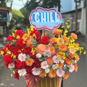 Giỏ Hoa Năng Lượng Tích Cực