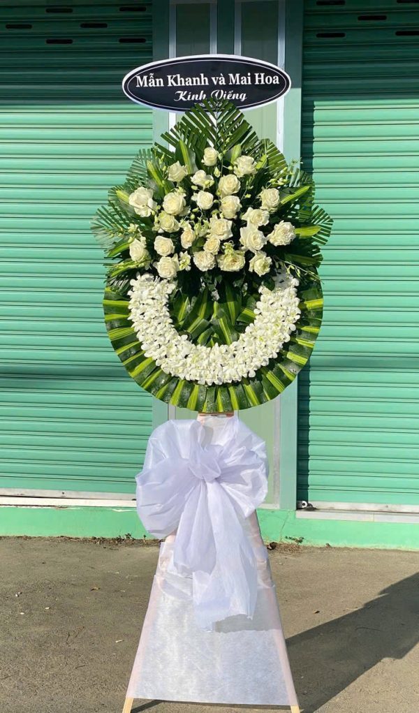 Hoa Kính Viếng Vòng Tay Bình An