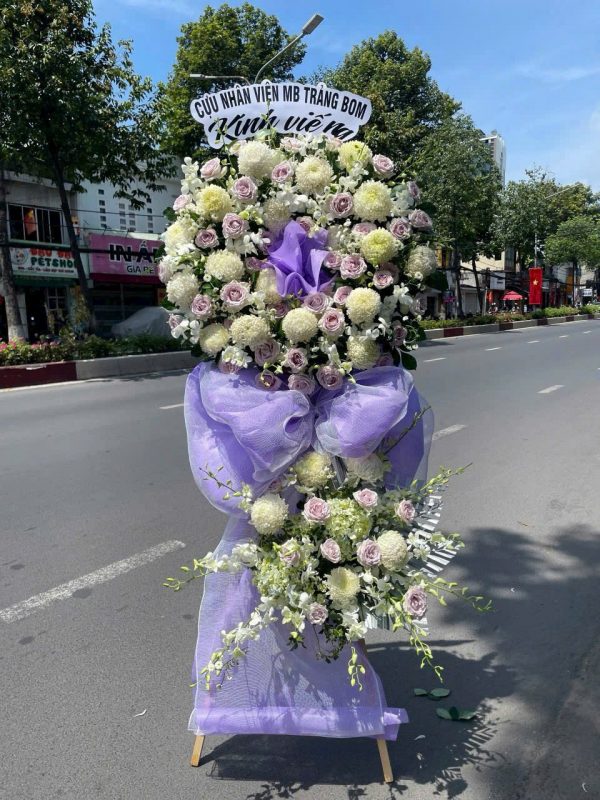 Hoa Kính Viếng Sắc Tím Tri Ân
