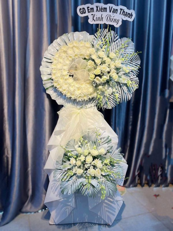 Hoa Chia Buồn Bóng Trắng Thiên Thu