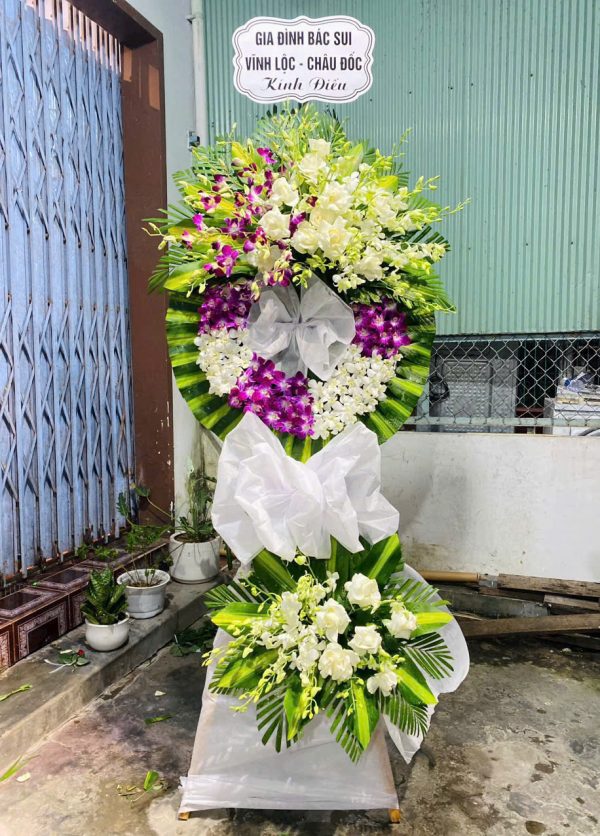 Hoa Kính Viếng Vòng Hoa Thành Kính