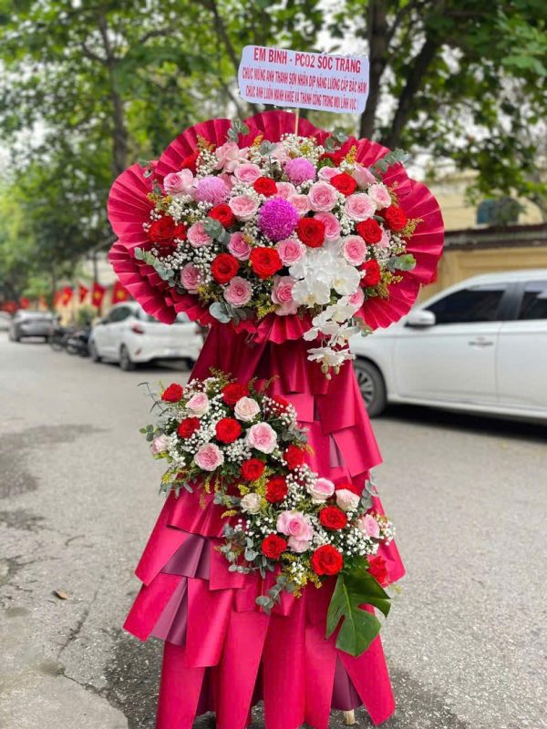 Hoa Khai Trương - Hồng Tỏa Hồng Phát